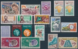 ** Mali 1959-1962 6 Db Sor + 6 Klf Bélyeg - Other & Unclassified