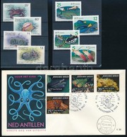 ** 1965-2007 Állat: Tengeri él?lények 2 Sor + 3 Blokk + 1 FDC - Andere & Zonder Classificatie