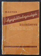 MABÉOSZ-Magyar Bélyegkülönlegességek Kézikönyve (1956) - Autres & Non Classés