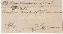 1838 Ex Offo 'v.EPERIES' - Sebesinum - Autres & Non Classés