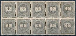 ** * 1898 1kr Tízestömb - Autres & Non Classés