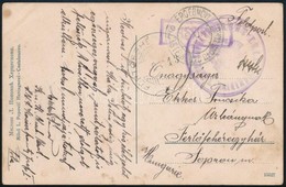 1916 Tábori Posta Képeslap ,,S.M.S. KAISER FRANZ JOZEF' - Other & Unclassified