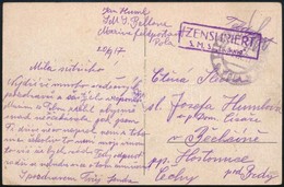 1917 Tábori Posta Képeslap ,,S.M.S. BELLONA' - Andere & Zonder Classificatie