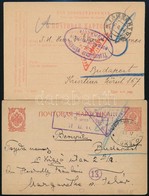 1916-1917 2 Db Orosz Hadifogoly Levelez?lap - Other & Unclassified