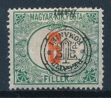 * Nagyvárad 1919 Portó 6f Fordított Felülnyomással, Bodor Vizsgálójellel - Other & Unclassified