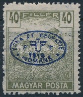 O Debrecen I. 1919 Magyar Posta 40f Garancia Nélkül (**50.000) - Other & Unclassified