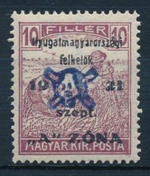 ** Nyugat-Magyarország II. 1921 Arató 10f Garancia Nélkül (20.000) - Autres & Non Classés