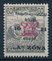 ** Nyugat-Magyarország II. 1921 Arató 60f Garancia Nélkül (19.000) - Other & Unclassified