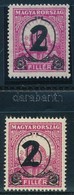 ** 1932 Kisegít? II. 518 és 519 - Andere & Zonder Classificatie