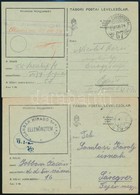1940-1941 3 Db Tábori Posta Levelez?lap - Autres & Non Classés