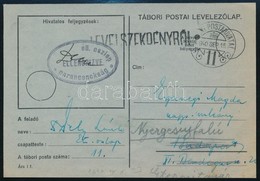 1940-1942 3 Db Tábori Posta Levelez?lap - Other & Unclassified