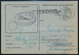 1940-1942 3 Db Tábori Posta Levelez?lap - Autres & Non Classés