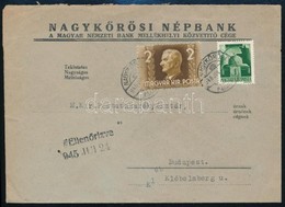 1945 (2. Díjszabás) Távolsági Levél Hadvezérek 1P + Horthy 2P Bérmentesítéssel - Other & Unclassified