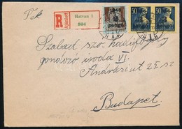 1945 (2. Díjszabás) Ajánlott Távolsági Levél Kisegít? 2P/4f + 2 X 3P/50f Bérmentesítéssel - Other & Unclassified