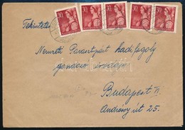 1945 (2. Díjszabás) Távolsági Levél Nagyasszonyok 10 X 30f Bérmentesítéssel - Other & Unclassified