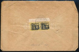 1945 (5. Díjszabás) Távolsági Levél Kisegít? 2 X 60P/18f Bérmentesítéssel - Other & Unclassified