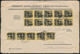 1946 (6. Díjszabás) Távolsági Levél 250 Grammig Kisegít? 15 X 60P/18f BérmentesÍtéssel - Other & Unclassified