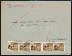 1946 (7. Díjszabás) Távolsági Levél Bet?s 5 X TI.I./10f Bérmentesítéssel - Other & Unclassified