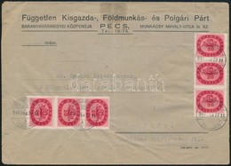 1946 (17. Díjszabás) Távolsági Levél Milliós 6 X 20mP Bérmentesítéssel - Other & Unclassified