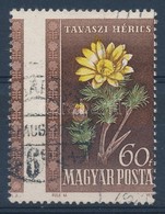 O 1950 Virág 60f Látványosan Elfogazva - Andere & Zonder Classificatie