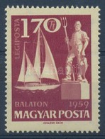 ** 1959 Balaton 1,70Ft 'fehér Folt A Halon' Lemezhiba - Other & Unclassified