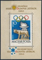 ** 1960 Római Olimpia Blokk (5.000) - Autres & Non Classés