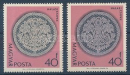 ** 1964 Halasi Csipke II. A Középrész Lila Színnyomata Nélkül (rozsdafoltok) - Andere & Zonder Classificatie