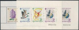 ** 1964 Monográfia Kisívpár A Sorszám Utolsó 3 Számjegye Azonos, A Vágott ív 3,5 Mm, A Fogazott 4 Mm Magas Sorszámmal (2 - Other & Unclassified