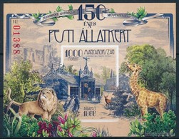 ** 2016 150 éves A Pesti állatkert Vágott Blokk - Other & Unclassified