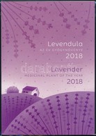 ** 2018 Levendula Bélyegszet,  Tartalma 5 Különféle Változat: A Piros Sorszámú Vágott és A Zöld Sorszámú Fogazott Kiadás - Other & Unclassified