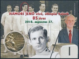 ** 2018 Hámori Jen? Vívó, Olimpiai Bajnok 85 éves Ajándék Emlékív ,,000042' Sorszámmal - Altri & Non Classificati