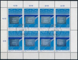 O 1988 Osztrák Export Hologramos Kisív Mi 1936 - Andere & Zonder Classificatie