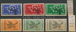 ** 1963-1965 Mi 215-217 + 258-260 (Mi EUR 70,-) - Autres & Non Classés