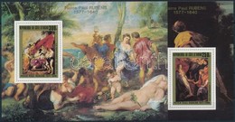 ** 1978 Rubens Festmények Sor Blokk Formában Mi 537-540 - Andere & Zonder Classificatie