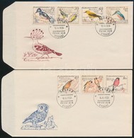 1959 Madarak Sor 2 Db FDC-n Mi 1163-1169 - Autres & Non Classés