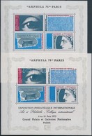 ** 1975 Nemzetközi Bélyegkiállítás Blokk Pár Mi 5 + 5 I (Mi EUR 73,50.-) - Other & Unclassified