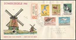 1961 Madarak Sor FDC-n 760-764 - Other & Unclassified