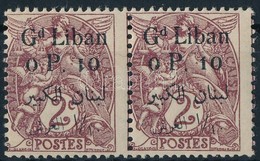 ** 1924 Mi 26 Pár, Az Egyik Bélyegen Fordított '1' / Pair,  Inverted '1' On One Stamp - Andere & Zonder Classificatie