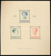 ** 1939 Charlotte Nagyhercegn? Blokk Mi 3 - Other & Unclassified