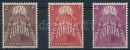 ** 1957 Európa Mi 572-574 - Andere & Zonder Classificatie