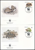 1991 WWF: Görög Tekn?s Sor 4 Db FDC-n Mi 2046-2049 - Other & Unclassified