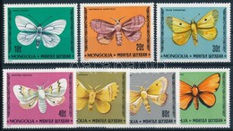 ** 1977 Lepkék Sor Mi 1099-1105 - Andere & Zonder Classificatie