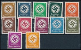 * 1934 Hivatalos Mi 132-143 - Other & Unclassified