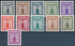 ** 1938 Hivatalos Mi 144-154 - Other & Unclassified