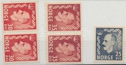 ** 1950 Forgalmi Bélyegek 2 Klf Pár + 1 Bélyeg Mi 359, 2x361, 2x362 - Autres & Non Classés