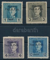 (*) * 1919 Mi 41, 43, 45, 47 (Mi EUR 2.200.-) Vizsgálójel Nélkül / Not Signed - Altri & Non Classificati