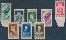 ** 1936 Katolikus Sajtó Világkiállítása Sor Mi 51-58 - Other & Unclassified