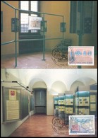 1987 A Vatikán Filatéliai és Numizmatikai Múzeumának Megnyitása Sor Mi 924-925 2 Db CM-en - Other & Unclassified