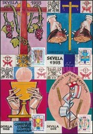1993 Nemzetközi Eucharisztikus Kongresszus, Sevilla Sor Mi  1093-1096 4 Db CM-en - Other & Unclassified
