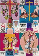 1993 Nemzetközi Eucharisztikus Kongresszus, Sevilla Sor Mi  1093-1096 4 Db CM-en - Andere & Zonder Classificatie